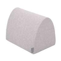 KiddyMoon Foam playground - Hill/Tunnel/Ramp L/halfshaf L PPZ-234, light grey, Multi-Size