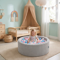 , Light Grey, 90 x 30 cm / 200 Balls