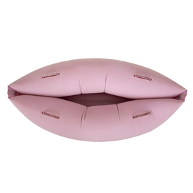 KiddyMoon Inflatable Sensory Peapod Chair For Kids With Handles And Pump, Pink, M