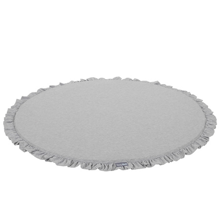 KiddyMoon Foam Play Mat for Children Montessori Soft Children's Floor Playground Toddlers and Babies Crawling Mat Soft Toy Carpet Kids Nursery and Playroom, Made in EU, light grey, XL