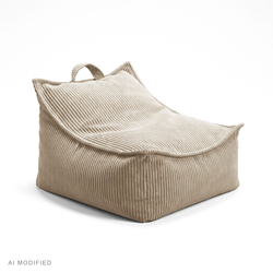 KiddyMoon KM-FTP-NEST Furniture Armchairs, Beige