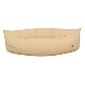 KiddyMoon Inflatable Sensory Peapod Chair For Kids With Handles And Pump, Beige, L
