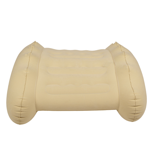 KiddyMoon Inflatable Rocker PVC Sensory Toy, Beige, L