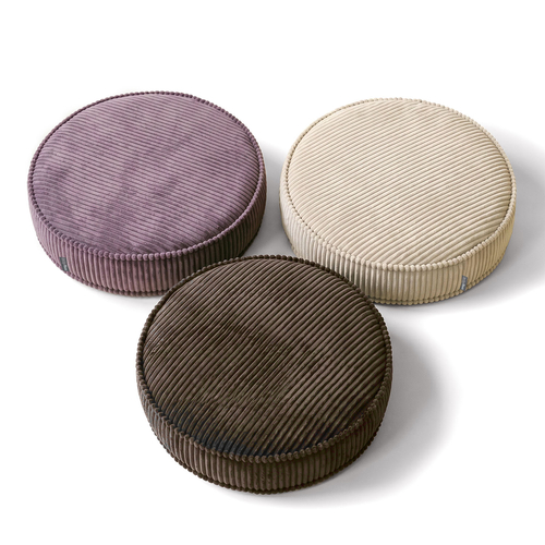 KiddyMoon 3-Piece Foam Elements for Kids Children's Room Accessory, beige-brown-purple, Mx3