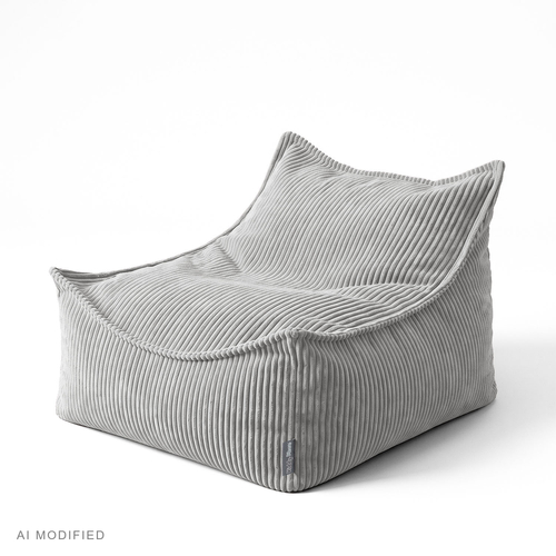 KiddyMoon KM-FTP-NEST Furniture Armchairs, Light Grey
