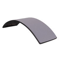 KiddyMoon Wooden Balance Board for Children Wooden Swing Board Montessori Toy for Kids Balancing Board for Babies 80x30cm, black, 83x29,5x1,7/Felt