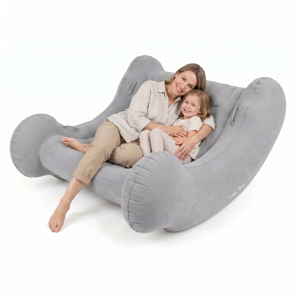 KiddyMoon Inflatable Sensory Rocker Chair For Kids With Pump And ...