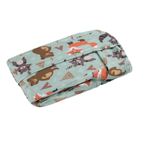 KiddyMoon cover for a round ball pit, Fox-Green, 90x30