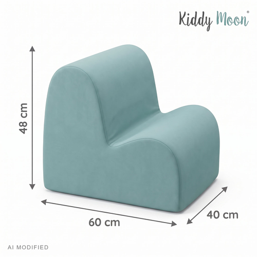 KiddyMoon KM-FT-CLOUD Furniture Armchairs, green