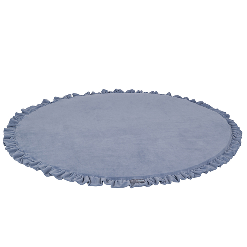 KiddyMoon Foam Play Mat for Children Montessori Soft Children's Floor Playground Toddlers and Babies Crawling Mat Soft Toy Carpet Kids Nursery and Playroom, Made in EU, ice blue, XL
