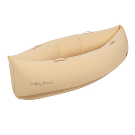 KiddyMoon Inflatable Sensory Peapod Chair For Kids With Handles And Pump, Beige, L