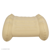 KiddyMoon Inflatable Rocker PVC Sensory Toy, Beige, L