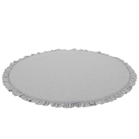 KiddyMoon Foam Play Mat for Children Montessori Soft Children's Floor Playground Toddlers and Babies Crawling Mat Soft Toy Carpet Kids Nursery and Playroom, Made in EU, light grey, XL