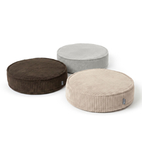 KiddyMoon 3-Piece Foam Elements for Kids Children's Room Accessory, light grey-beige-brown, Mx3