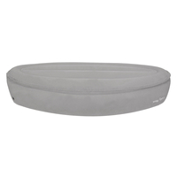 KiddyMoon Inflatable Sensory Peapod Chair For Kids With Handles And Pump, Grey, XL