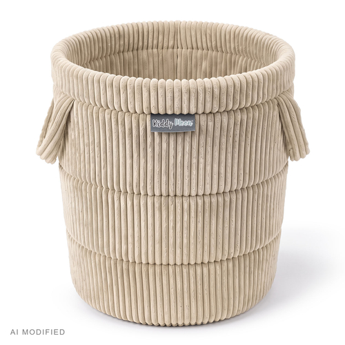 KiddyMoon KM-BIN Toys basket, Beige
