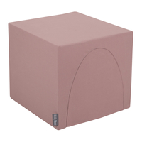 KiddyMoon Foam Playground for Kids Obstacle Course for Children Montessori Toy for Babies Soft Construction Blocks Element, Tunnel/Hill, Certified Made in The EU, heather:-, Multi-Size