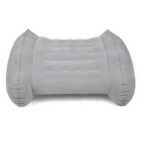 KiddyMoon Inflatable Sensory Rocker Chair For Kids With Pump And Handles, Grey, L