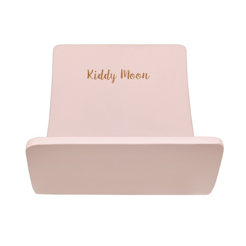 KiddyMoon Wooden Balance Board for Children Wooden Swing Board Montessori Toy for Kids Balancing Board for Babies 80x30cm, pink, 83x29,5x1,4