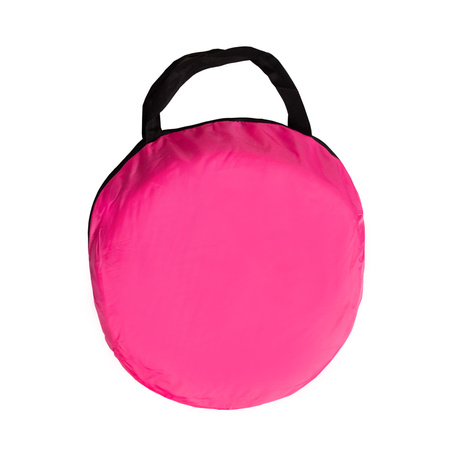 Play Tent For Kids Castle Baby Playhouse For Children With Colorful Balls Pop Up Perfect For Indoor And Outdoor Easy Set Up Includes Carry Bag, pink:powder pink-pearl-transparent, 105x90cm/200 balls