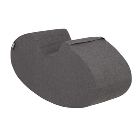 KiddyMoon Foam Soft Seesaw Rocker Ride-On Hopper Bean Bouncy Jumping Playing for Children, Montessori Toy For Kids Made of Foam, Made in The EU, darkgrey, 78x25x35cm
