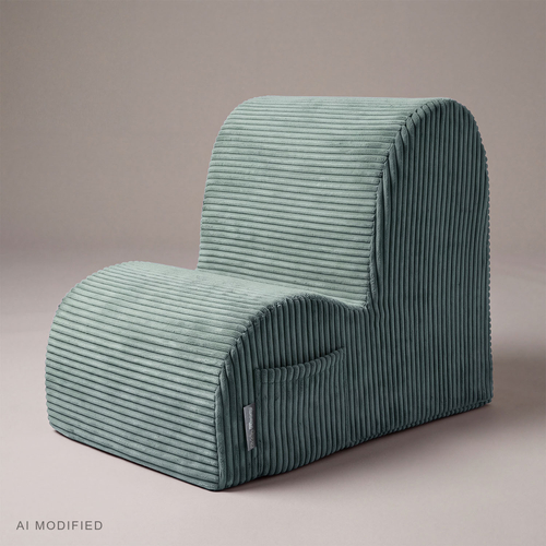 KiddyMoon KM-FT-CLOUD Furniture Armchairs, green