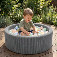 , Dark Grey, 90 x 30 cm / 200 Balls
