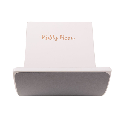 KiddyMoon Wooden Balance Board for Children Wooden Swing Board Montessori Toy for Kids Balancing Board for Babies 80x30cm, white, 83x29,5x1,7/Felt
