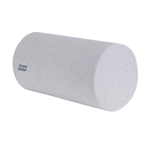 KiddyMoon Foam Playground For Kids Obstacle Course For Children Montessori Toy For Babies Soft Construction Blocks, Certified Made In The EU, Light Grey, roller