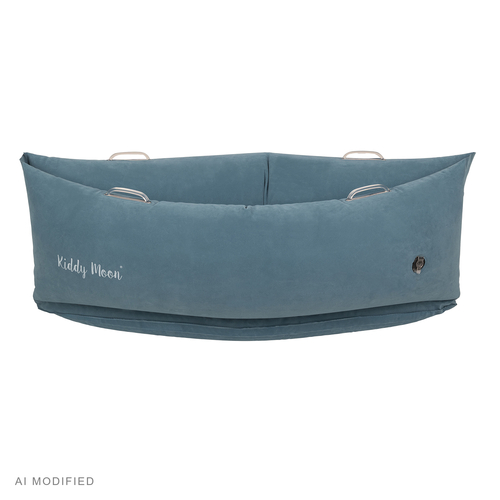 KiddyMoon Inflatable Sensory Peapod Chair For Kids With Handles And Pump, Blue, M