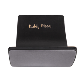 KiddyMoon Wooden Balance Board for Children Wooden Swing Board Montessori Toy for Kids Balancing Board for Babies 80x30cm, black, 83x29,5x1,7/Felt